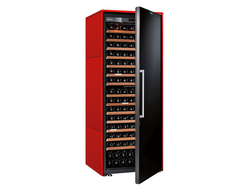 Мультитемпературный винный шкаф Eurocave S Collection L цвет красный сатин сплошная дверь Black Piano максимальная комплектация.jpg